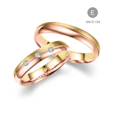 Marrya Gold 14 karátos Arany karikagyűrű pár - GB-154-14K-E gyűrű