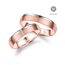 Marrya Gold 8 karátos Arany karikagyűrű pár - GB-006-18K-D gyűrű