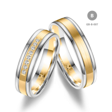Marrya Gold 8 karátos Arany karikagyűrű pár - GB-007-18K-B gyűrű