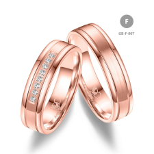 Marrya Gold 8 karátos Arany karikagyűrű pár - GB-007-18K-F gyűrű
