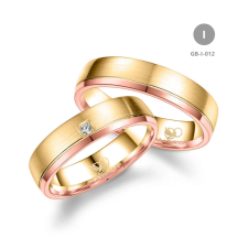Marrya Gold 8 karátos Arany karikagyűrű pár - GB-012-18K-I gyűrű