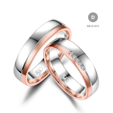 Marrya Gold 8 karátos Arany karikagyűrű pár - GB-013-18K-D gyűrű