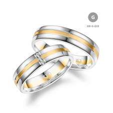 Marrya Gold 8 karátos Arany karikagyűrű pár - GB-028-8K-G gyűrű