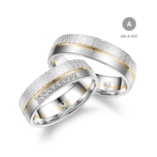 Marrya Gold 8 karátos Arany karikagyűrű pár - GB-032-18K-A gyűrű