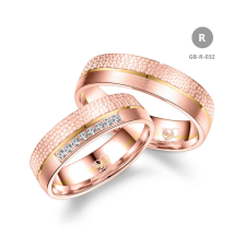 Marrya Gold 8 karátos Arany karikagyűrű pár - GB-032-18K-R gyűrű