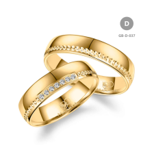 Marrya Gold 8 karátos Arany karikagyűrű pár - GB-037-18K-D gyűrű