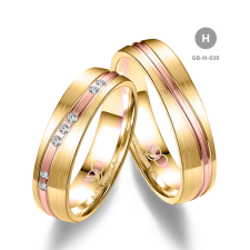Marrya Gold 8 karátos Arany karikagyűrű pár - GB-038-8K-H gyűrű