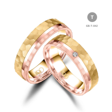 Marrya Gold 8 karátos Arany karikagyűrű pár - GB-042-18K-T gyűrű