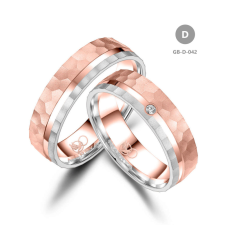 Marrya Gold 8 karátos Arany karikagyűrű pár - GB-042-8K-D gyűrű