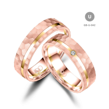 Marrya Gold 8 karátos Arany karikagyűrű pár - GB-042-8K-U gyűrű