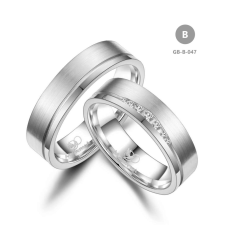 Marrya Gold 8 karátos Arany karikagyűrű pár - GB-047-18K-B gyűrű