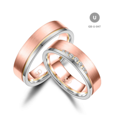 Marrya Gold 8 karátos Arany karikagyűrű pár - GB-047-18K-U gyűrű