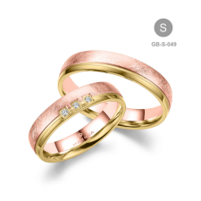 Marrya Gold 8 karátos Arany karikagyűrű pár - GB-049-18K-S gyűrű