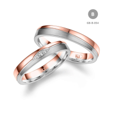 Marrya Gold 8 karátos Arany karikagyűrű pár - GB-054-18K-B gyűrű