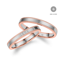 Marrya Gold 8 karátos Arany karikagyűrű pár - GB-058-8K-G gyűrű