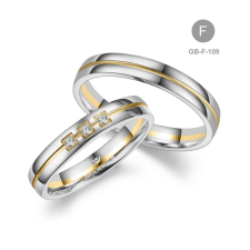 Marrya Gold 8 karátos Arany karikagyűrű pár - GB-109-18K-F gyűrű