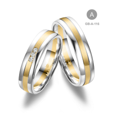 Marrya Gold 8 karátos Arany karikagyűrű pár - GB-116-18K-A gyűrű