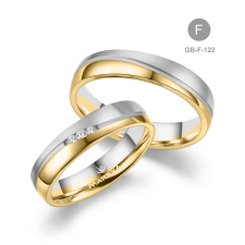 Marrya Gold 8 karátos Arany karikagyűrű pár - GB-122-18K-F gyűrű