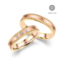 Marrya Gold 8 karátos Arany karikagyűrű pár - GB-123-18K-O gyűrű