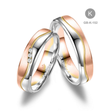 Marrya Gold 8 karátos Arany karikagyűrű pár - GB-152-18K-K gyűrű