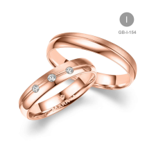 Marrya Gold 8 karátos Arany karikagyűrű pár - GB-154-18K-I gyűrű