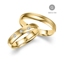 Marrya Gold 8 karátos Arany karikagyűrű pár - GB-154-8K-G gyűrű