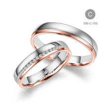 Marrya Gold 8 karátos Arany karikagyűrű pár - GB-155-8K-C gyűrű