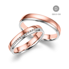 Marrya Gold 8 karátos Arany karikagyűrű pár - GB-155-8K-D gyűrű