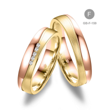 Marrya Gold 8 karátos Arany karikagyűrű pár - GB-159-18K-F gyűrű