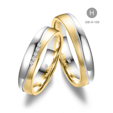 Marrya Gold 8 karátos Arany karikagyűrű pár - GB-159-18K-H gyűrű