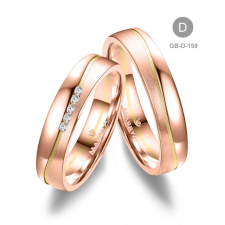 Marrya Gold 8 karátos Arany karikagyűrű pár - GB-159-8K-D gyűrű