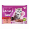 MARS MAGYARORSZÁG ÉRTÉKES.BT Whiskas Junior Klasszikus Ételek teljes értékű nedves eledel kölyökmacskáknak 4 x 85 g (340 g)