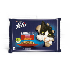 Mars-Nestlé Felix Fantastic (nyúl,bárány) aszpikban (4x85g) macskaeledel