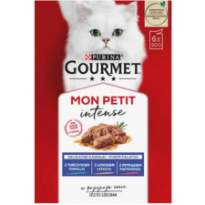 Mars-Nestlé Gourmet Mon Petit (tonhal,lazac,pisztráng) nedvestáp - macskák részére (6x50g) macskaeledel