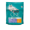 Mars-Nestlé Purina ONE Coat&amp;Hairball Bifensis (csirke,gabona) száraztáp lakásban tartott macskák részére (800g)