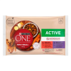 Mars-Nestlé PURINA ONE Mini/Small Active (marha,kacsa szószban) nedves eledel kutyák részére (4x85g)