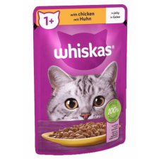 Mars-Nestlé Whiskas Adult Chicken - Nedves eledel (csirke, zselében) macskák részére (85g) macskaeledel