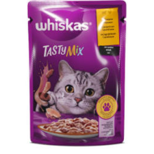 Mars-Nestlé Whiskas TastyMix 1+ - Nedves eledel (bárány,pulyka-, szószban) macskák részére (85g) macskaeledel