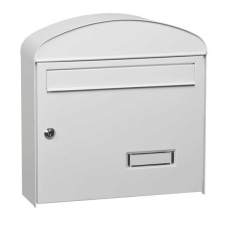 MARS Svratka MARS - postaláda, horganyzott lemez gömbölyű 6322- fehér (6322B) postaláda