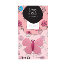  Marta la Farfalla autóillatosító (12db/karton) Pink Rose illatosító, légfrissítő