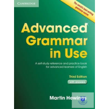  Martin Hewings: Advanced Grammar in Use Third Edition With Anwsers idegen nyelvű könyv