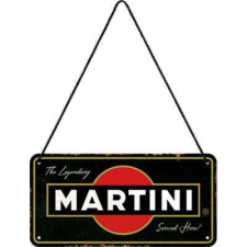  Martini Served Here - Fémtábla dekoráció