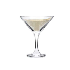  Martinis pohár készlet 6 darabos 1,75 dl whiskys pohár