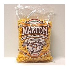 Marton tészta szarvacska 8 tojásos 250 g tészta