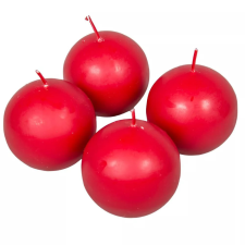  Mártott gömb gyertya bordó dekorációs kellék