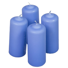Mártott henger gyertya 40x100 mm milka lila 4db/csom (db ár) gyertya