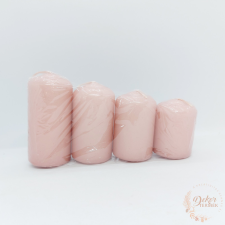  Mártott lépcsős adventi gyertya - púder gyertya