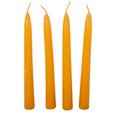 Mártott spitz gyertya 20cm méz 20db/csom (db ár) gyertya