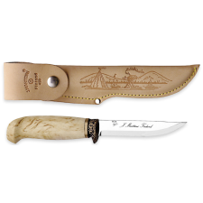  Marttiini Hunter 22cm tőr és bőr tok (450012) horgászkés