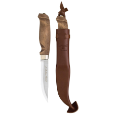 Marttiini Lynx Lumberjack Stainless kés bőr tokkal 22cm (127015) horgászkés